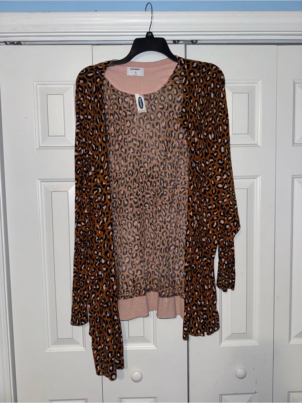 Leopard-Print lightweight Cardigan